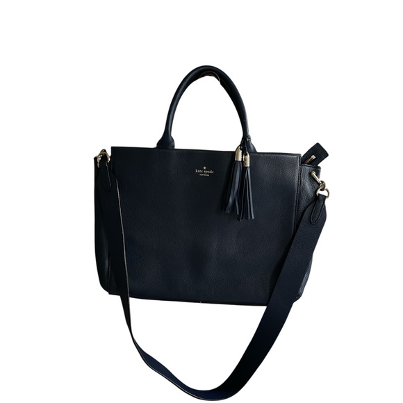 Price Drop - Kate Spade Atwood Place Larson Satchel – Timeless Elegance in Blue - Picture 1 of 14